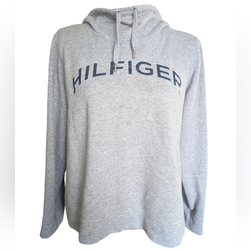 TOMMY HILFIGER SPORT GREY PULLOVER SIZE XL